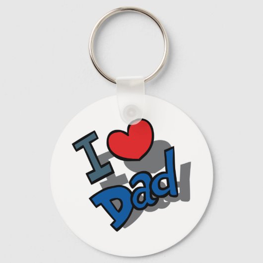 Ik hou van papa sleutelhanger (Voorkant)