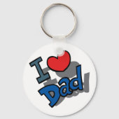 Ik hou van papa sleutelhanger (Achterkant)