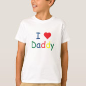 Ik hou van papa t-shirt (Voorkant)