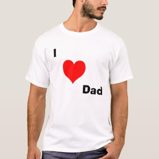Ik hou van papa t-shirt
