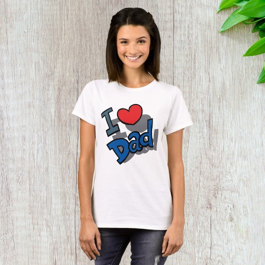 Ik hou van papa t-shirt