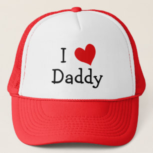 Ik hou van papa trucker pet
