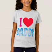 "IK HOU VAN PAPA" TSHIRT (Voorkant)
