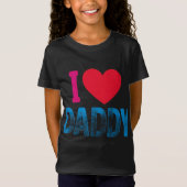 "IK HOU VAN PAPA" TSHIRT (Voorkant)
