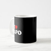 Ik hou van Papo Koffiemok (Voorkant links)