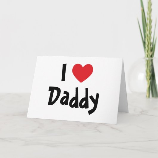 Ik hou van pappa kaart (Voorkant)
