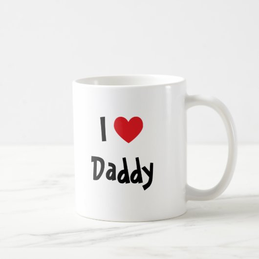 Ik hou van pappa koffiemok (Rechts)