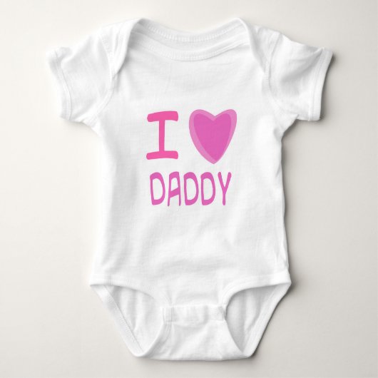 Ik hou van pappie romper (Voorkant)