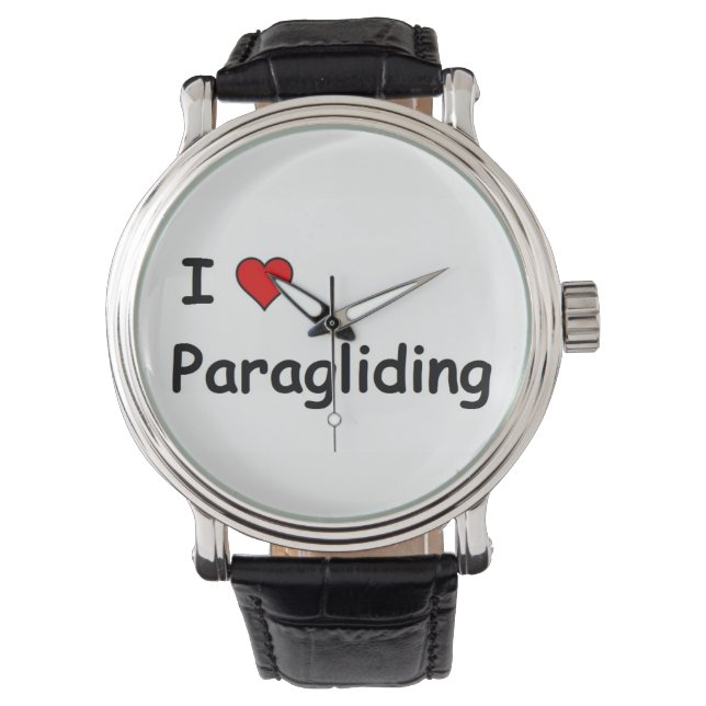 Ik hou van parachutespringen horloge (Voorkant)