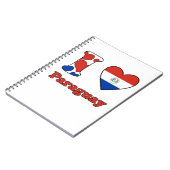 Ik hou van Paraguay Notitieboek (Linkerzijde)
