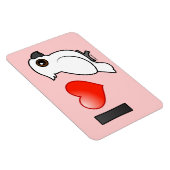 Ik hou van paraplu-kaketoes magneet (Rechterzijde)