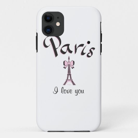 Ik hou van Parijs Case-Mate iPhone Case (Achterkant)