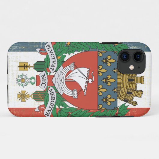 Ik hou van Parijs Case-Mate iPhone Case (Achterkant (horizontaal))