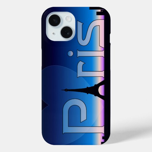 Ik hou van Parijs Case-Mate iPhone Case (Achterkant)