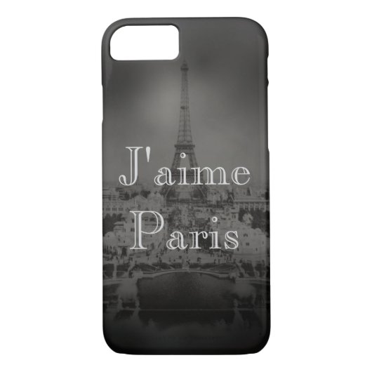 Ik hou van Parijs een Parijs Case-Mate iPhone Case (Achterkant)