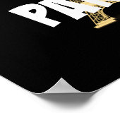 "Ik hou van Parijs," Eiffeltoren, Poster (Hoek)