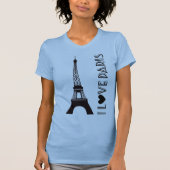 Ik hou van Parijs | Eiffeltoren T-shirt (Voorkant)
