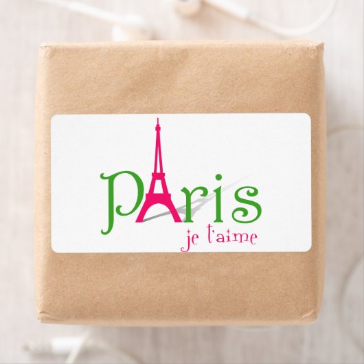 Ik hou van Parijs Etiket (Insitu)