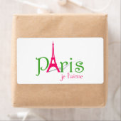 Ik hou van Parijs Etiket (Insitu)