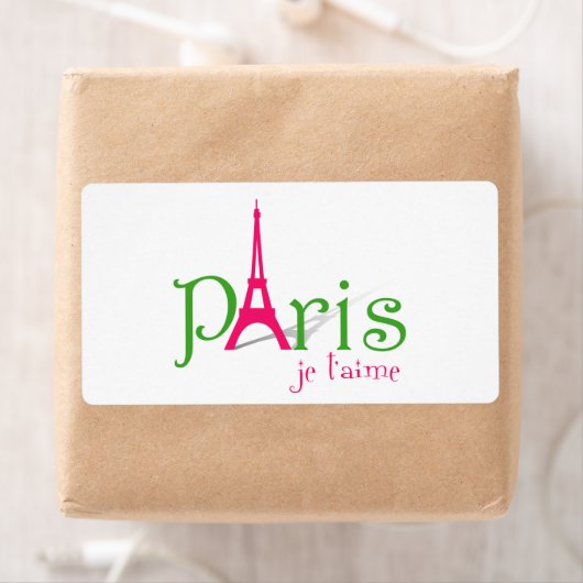 Ik hou van Parijs Etiket (Insitu)