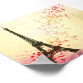 Ik hou van Parijs in Springtime Poster (Hoek)