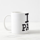Ik hou van Parijs Koffiemok (Links)