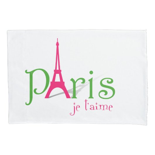 Ik hou van Parijs Kussensloop (Voorkant)