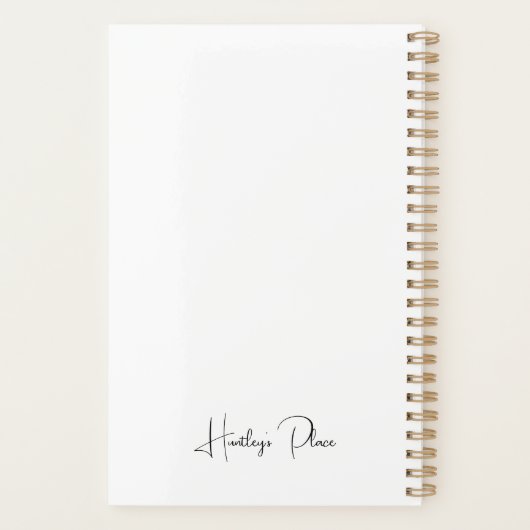 Ik hou van Parijs Planner (Achterkant)