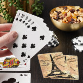 Ik hou van Parijs Pokerkaarten (Insitu)