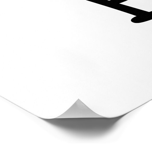 Ik hou van Parijs Poster (Hoek)