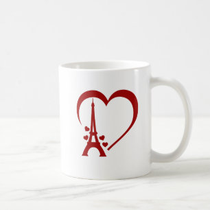 Ik hou van Parijs, romantisch reisgeïnspireerd Par Koffiemok
