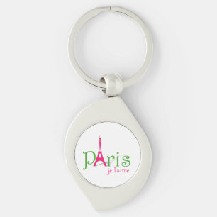 Ik hou van Parijs Sleutelhanger