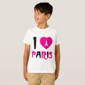 Ik hou van Parijs T-shirt (Voorkant volledig)