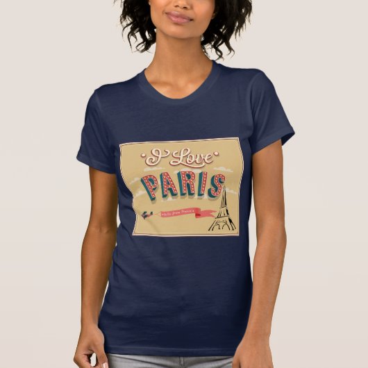 Ik hou van Parijs T-shirt (Voorkant)