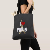 Ik hou van Parijs Tote Bag (Dichtbij)