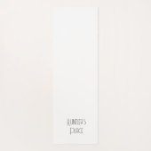 Ik hou van Parijs Yogamat (Achterkant)