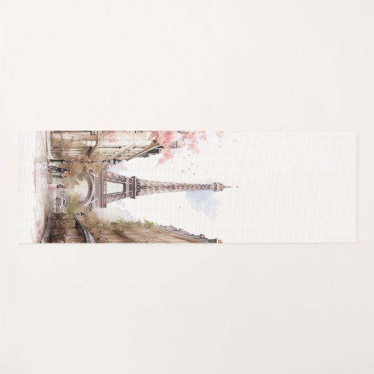 Ik hou van Parijs Yogamat (Voorkant (horizontaal))