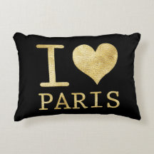 Ik hou van Paris Accent Pillow