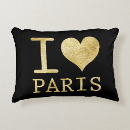 Ik hou van Paris Accent Pillow Accent Kussen