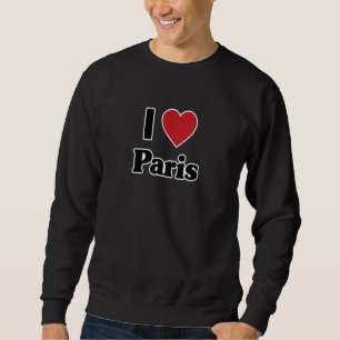 IK HOU VAN PARIS Frankrijk Europa met Rode Liefdes Trui
