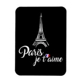 Ik hou van Paris Je t'aime Magneet (Verticaal)