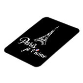 Ik hou van Paris Je t'aime Magneet (Linkerzijde)