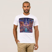 IK HOU VAN PARIS ONTWERP  T-SHIRT (Voorkant volledig)