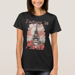  Ik hou van Paris voor haar T-shirt
