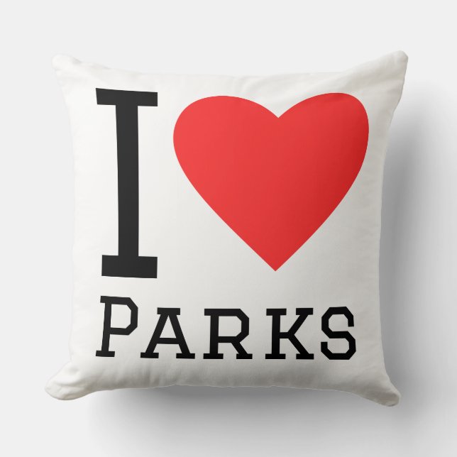 Ik hou van parken kussen (Voorkant)
