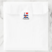 Ik hou van PARKER Colorado Ronde Sticker (Tas)