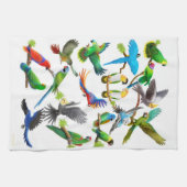 Ik hou van Parrots Kitchen Towel Theedoek (Horizontaal)