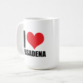 Ik hou van Pasadena Koffiemok (Voorkant links)