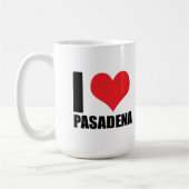 Ik hou van Pasadena Koffiemok (Links)