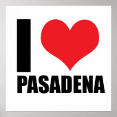 Ik hou van Pasadena Poster (Voorkant)